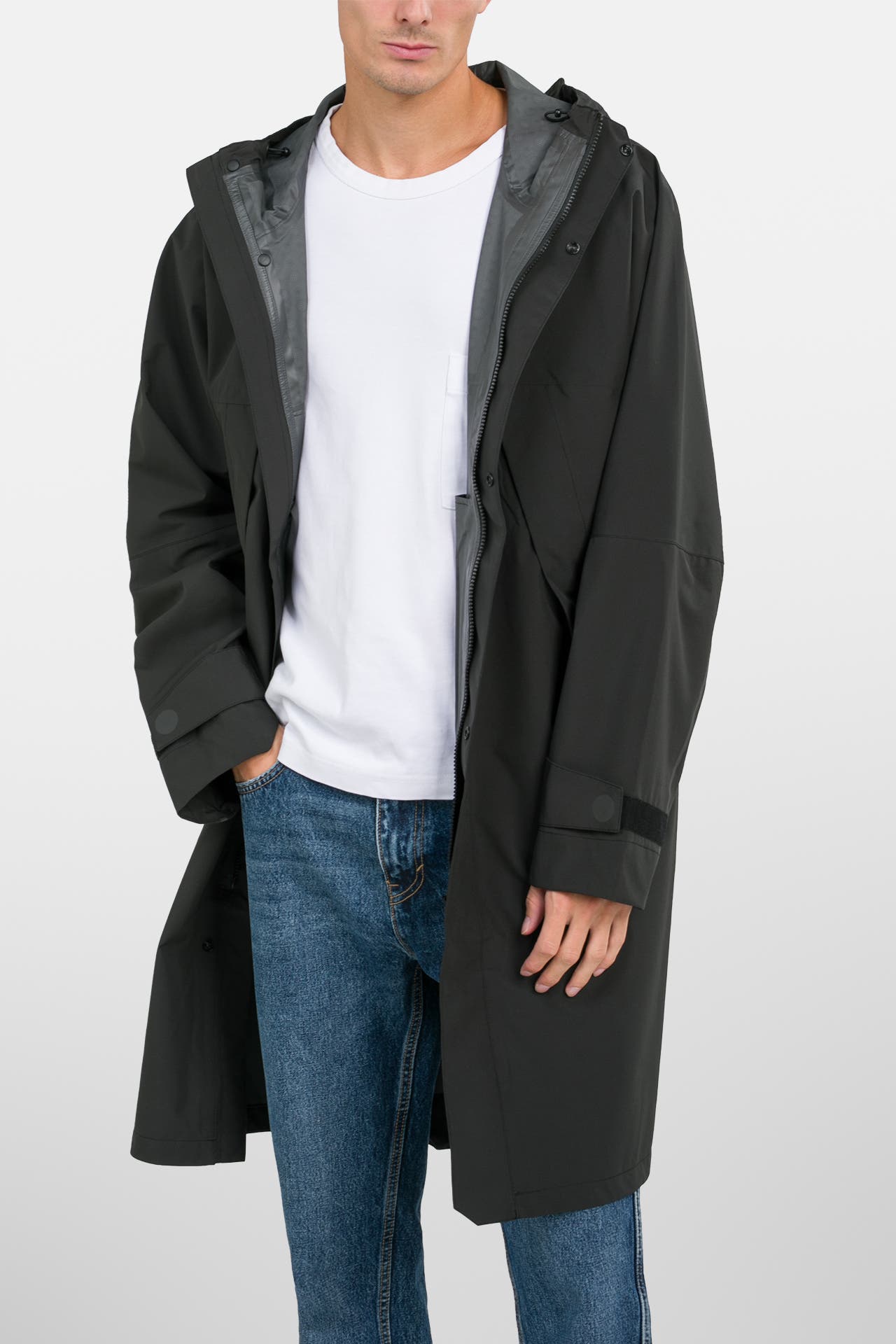 PINQPONQ Regenparka schwarz, Bild 1