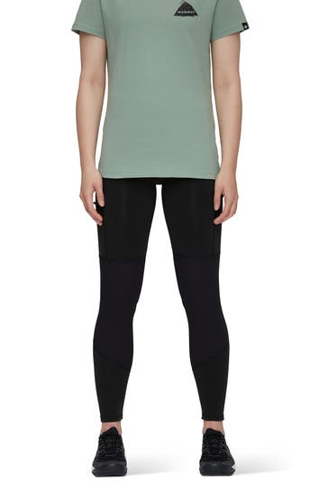 MAMMUT Tights 'Zinal Hybrid' schwarz