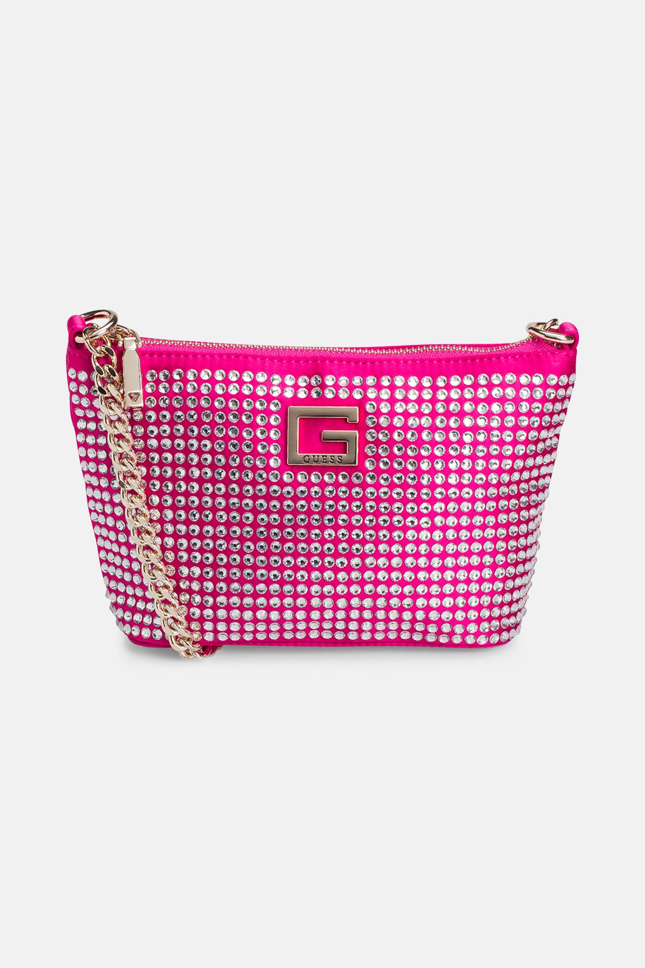 GUESS Schultertasche 'Glamour' pink glitzernd, Bild 1