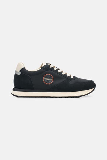 NAPAPIJRI Leder-Sneaker 'Nova' schwarz