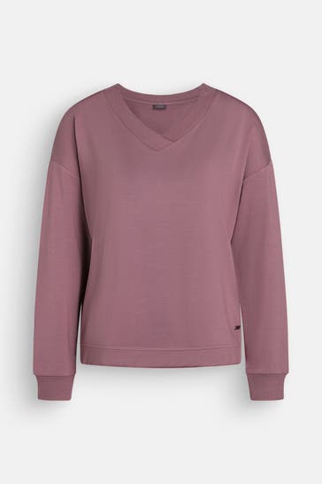 VENICE BEACH Sweatshirt 'Maliyah' dunkelrosa