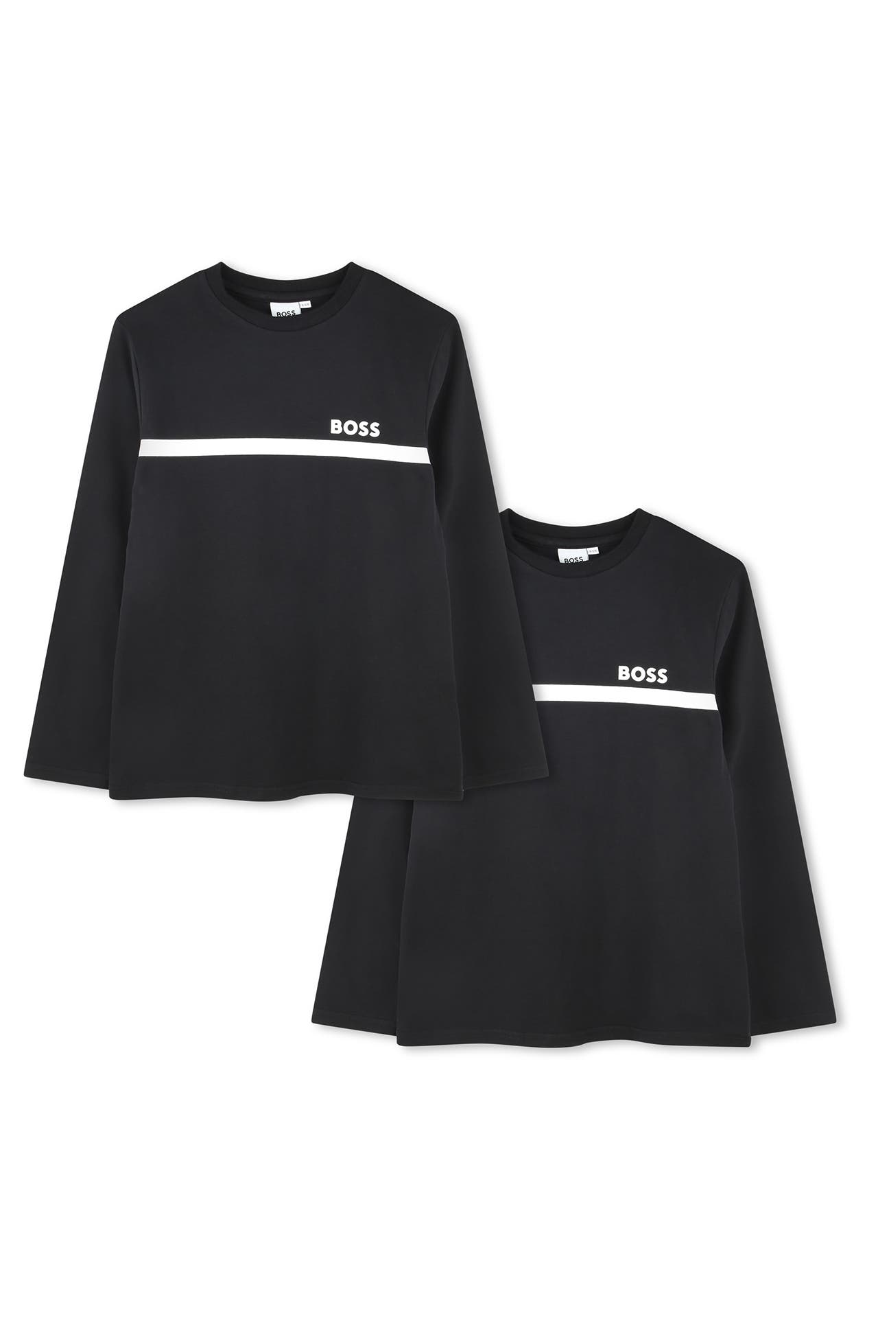 BOSS 2er-Set Longsleeves schwarz, Bild 1