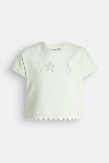 SCOTCH & SODA T-Shirt lindgrün