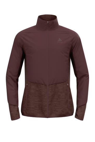 ODLO Funktionsjacke rotbraun