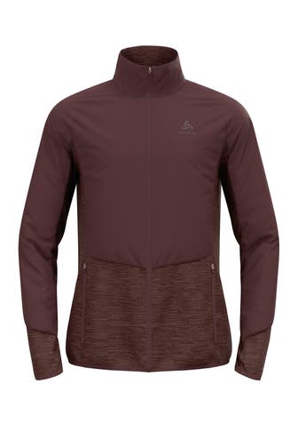 ODLO Funktionsjacke rotbraun