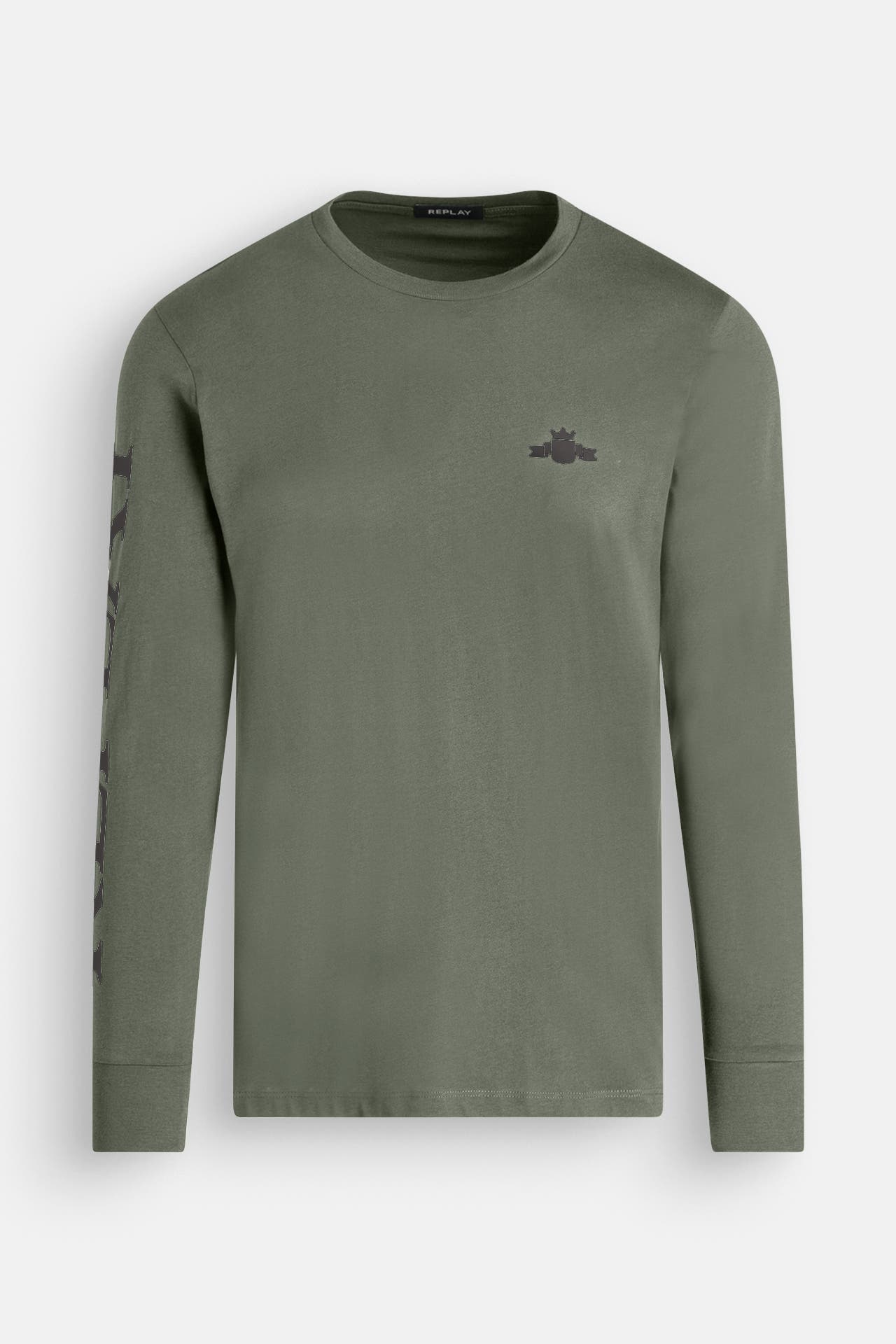 REPLAY Longsleeve oliv, Bild 1