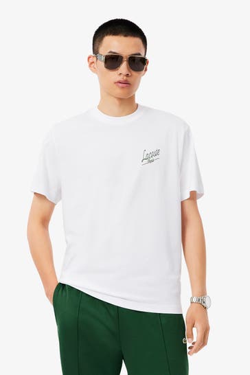 LACOSTE T-Shirt weiß