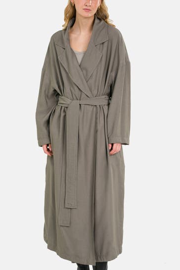 DRYKORN Mantel 'Filkins' graugrün