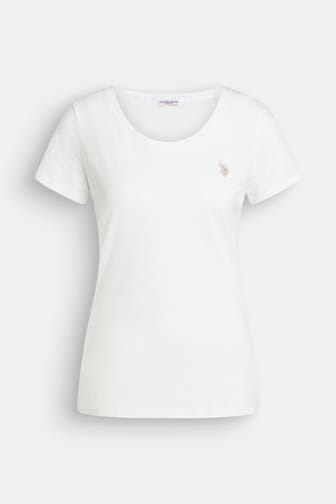 U.S. POLO ASSN. T-Shirt 'Cry' weiß