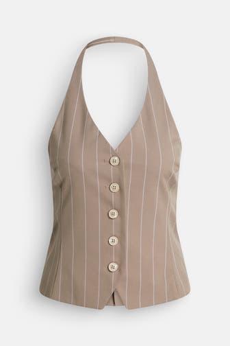 SAMSØE & SAMSØE Top 'Saneem' gestreift