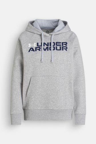 UNDER ARMOUR Hoodie hellgrau