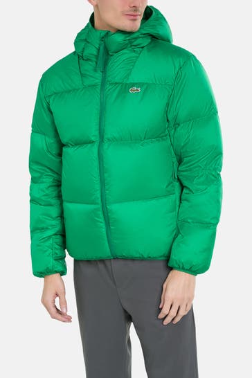 LACOSTE Steppjacke grün