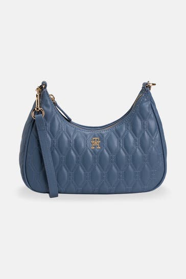TOMMY HILFIGER Umhängetasche azurblau