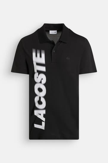 LACOSTE Polo-Shirt schwarz