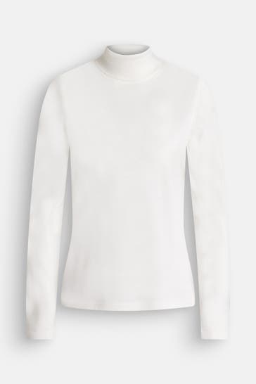 MAERZ MUENCHEN White Turtleneck Sweater