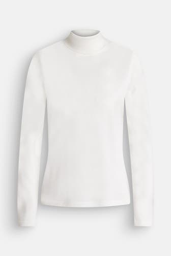 MAERZ MUENCHEN Rollkragenpullover weiß