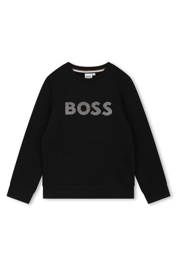 BOSS Sweatshirt schwarz