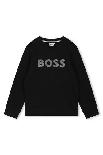 BOSS Sweatshirt schwarz
