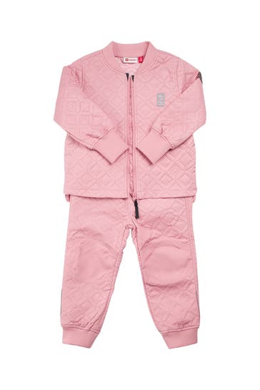 LEGO WEAR Set: Sweatjacke und Sweatpants altrosa
