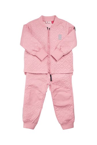 LEGO WEAR Set: Sweatjacke und Sweatpants altrosa