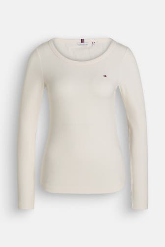 TOMMY HILFIGER Longsleeve weiß