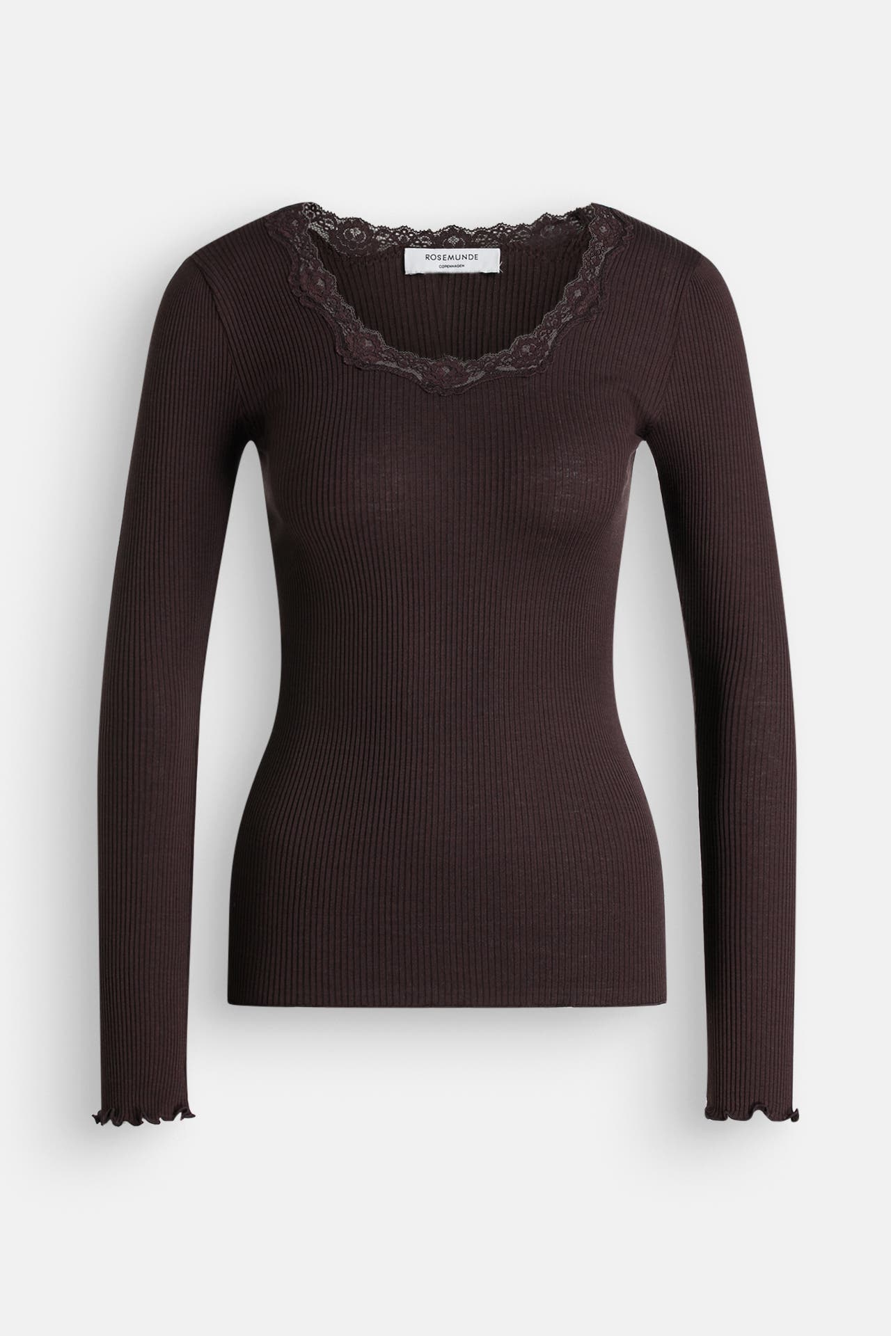 ROSEMUNDE Longsleeve dunkelbraun, Bild 1