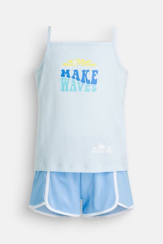 CHAMPION Set: Top und Shorts