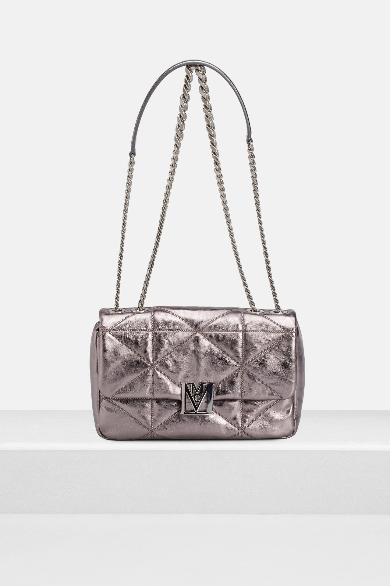 MCM Schultertasche 'Travia' silber, Bild 1