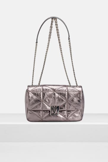 MCM Schultertasche 'Travia' silber