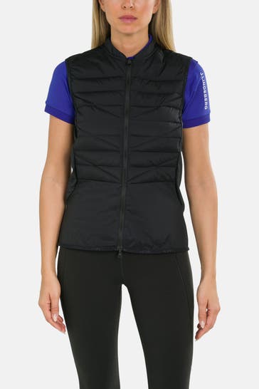 J.LINDEBERG SPORTSWEAR Funktionsweste 'Juliana Pro' schwarz