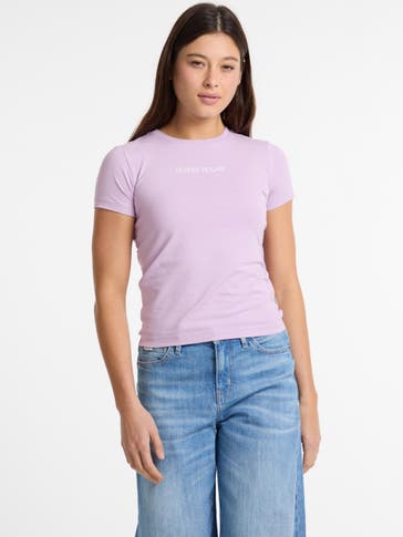 GUESS T-Shirt flieder