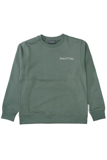 MARC O'POLO Sweatshirt dunkelgrün