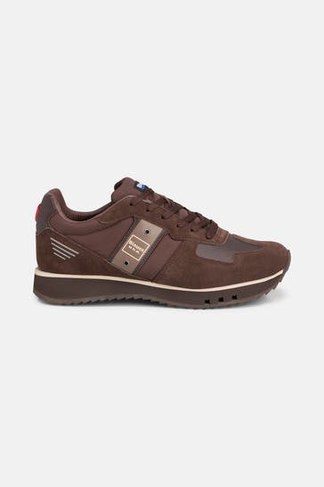 BLAUER Sneaker 'Tokyo' dunkelbraun