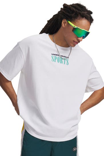 UNDER ARMOUR White T-Shirt