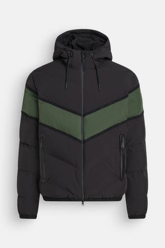 EA7 Steppjacke gemustert