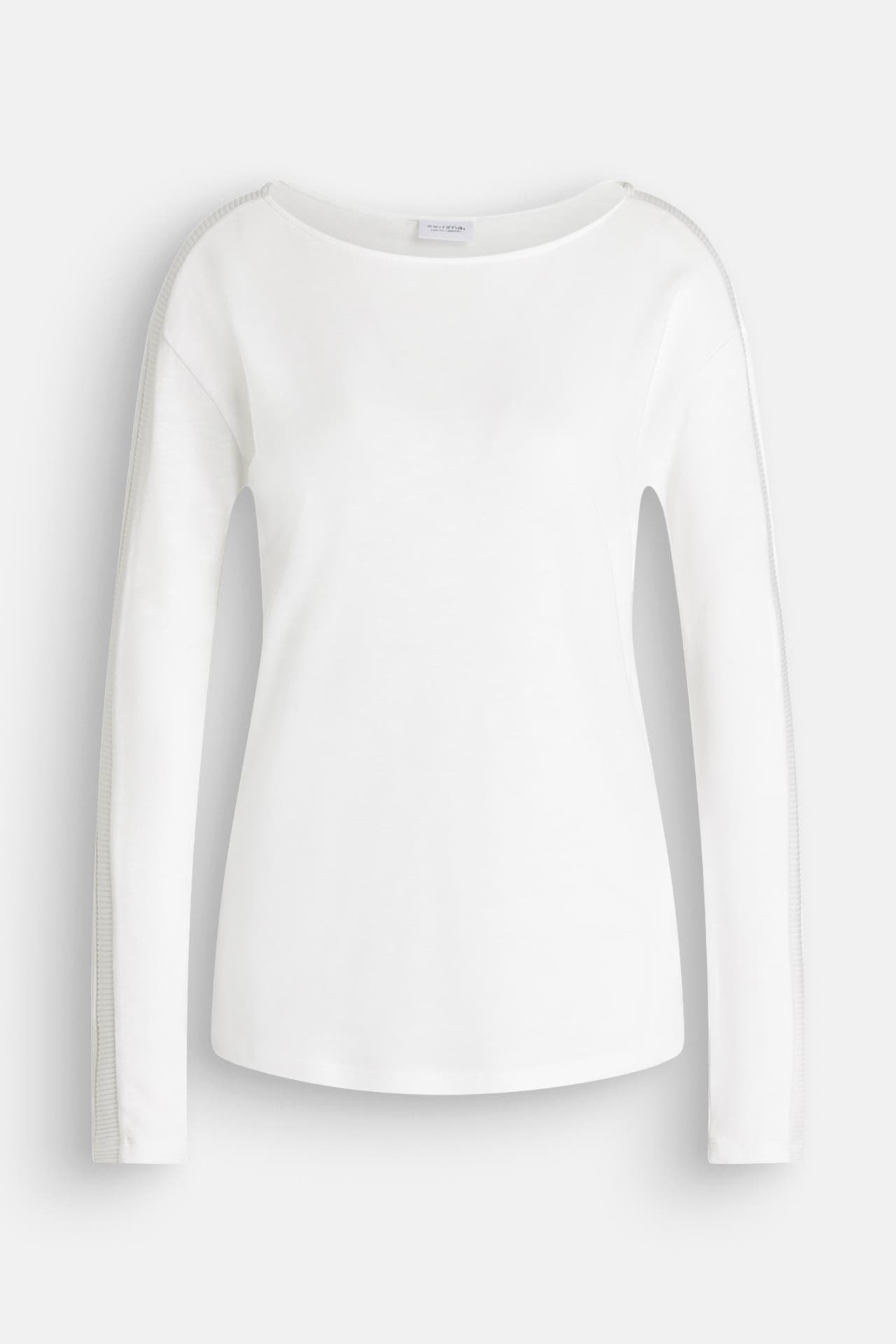 COMMA, Longsleeve weiß, Bild 1