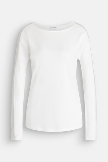 COMMA, Longsleeve weiß