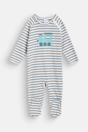 SANETTA Strampler gestreift