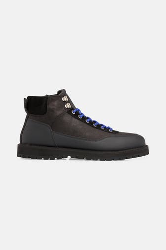 GARMENT PROJECT Schnürstiefel 'Olaf' schwarz