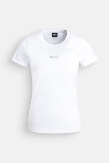 BOSS T-Shirt 'Eventsa' weiß