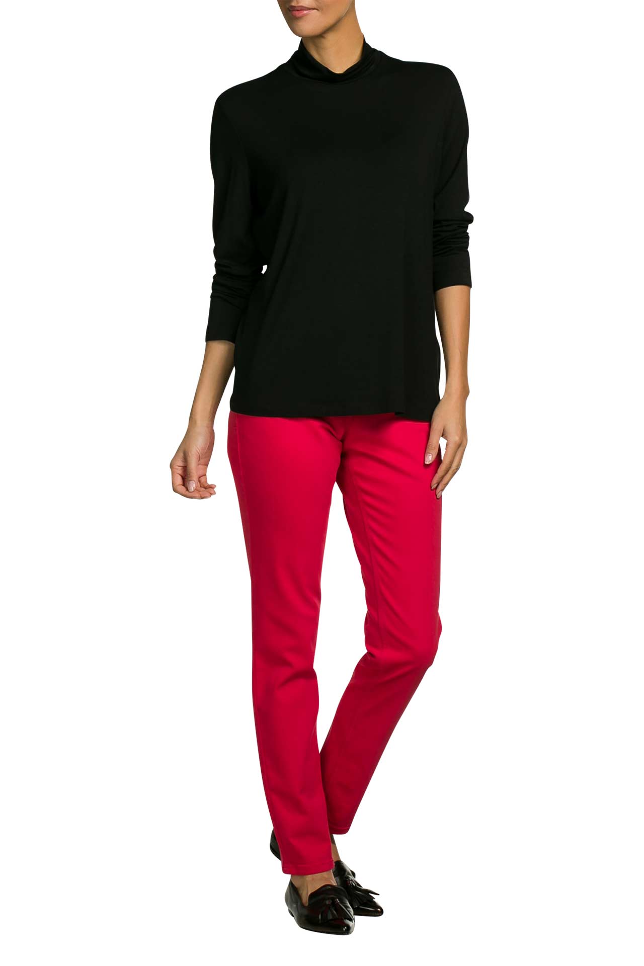 Jeans Julienne rot BASLER g nstig online kaufen Outletcity