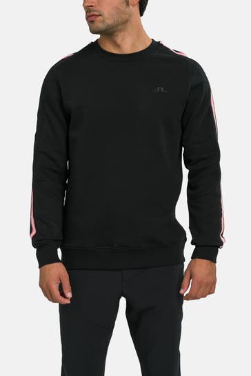 J.LINDEBERG SPORTSWEAR Sweatshirt 'Sneaky' schwarz