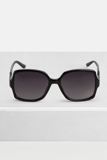 JIMMY CHOO Sonnenbrille schwarz