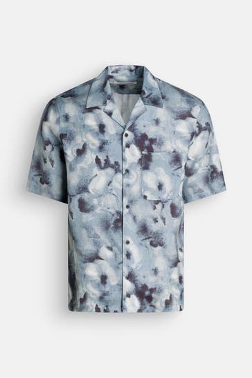 SAMSØE & SAMSØE Kurzarmhemd 'Saoscar' gemustert
