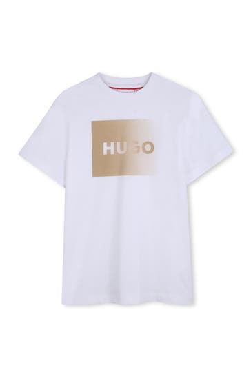 HUGO T-Shirt weiß
