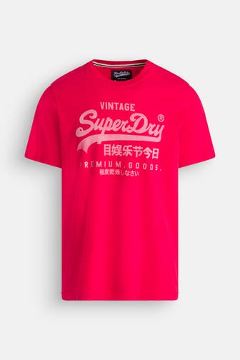 SUPERDRY T-Shirt rot