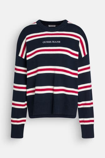 GUESS Strickpullover gestreift