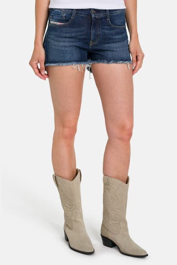 DIESEL Jeansshorts dunkelblau
