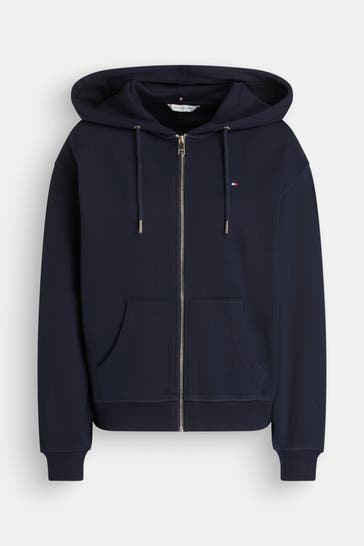 TOMMY HILFIGER Sweatjacke nachtblau