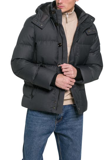 HANDSTICH Daunenjacke 'Lenny' grau